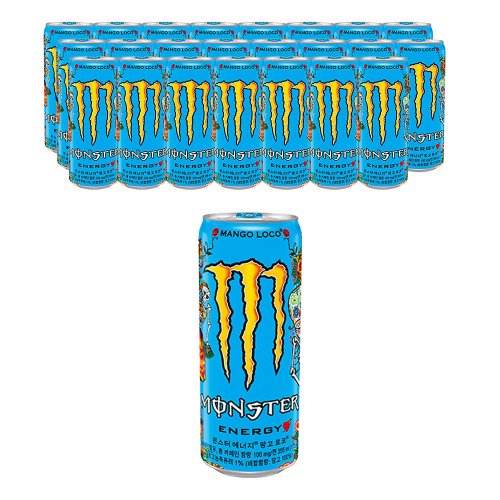 몬스터 에너지 그린, 355ml, 24개입