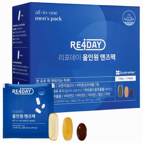 리포데이 올인원 맨즈팩, 69g, 1개