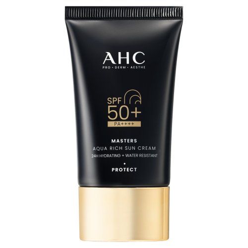 AHC 마스터즈 아쿠아 리치 선크림 SPF50+ PA++++, 50ml, 1개