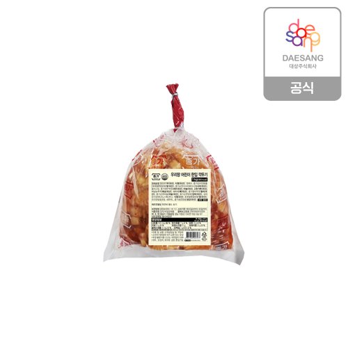 종가 어린이한입깍두기 1kg외식, 1개, 1kg