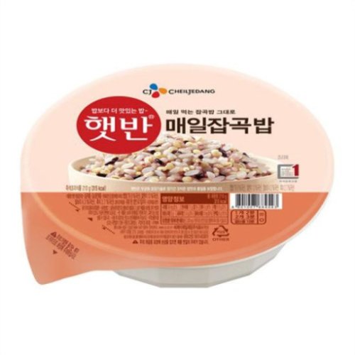햇반 매일 잡곡밥, 210g, 33개