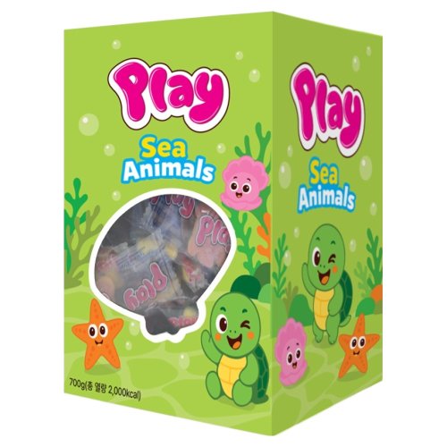알도르플레이 씨애니멀 젤리 100p, 700g, 1개