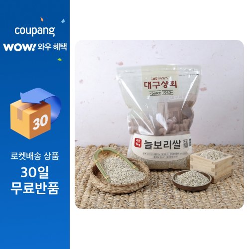 대구상회 국내산 늘보리쌀, 1kg, 1개