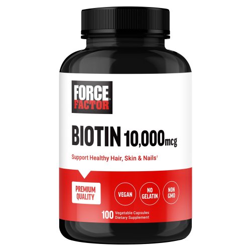 포스팩터 비오틴 10 000mcg 베지터블 캡슐, 1개