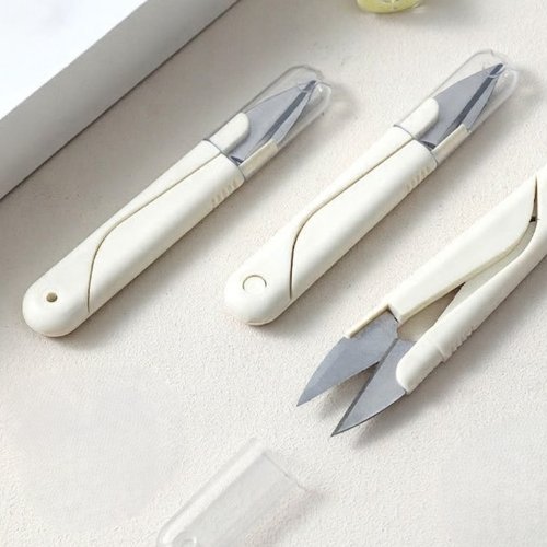 데이앤픽 초정밀 프리미엄 다용도 바느질 재단 쪽가위, 3개, 단일색상