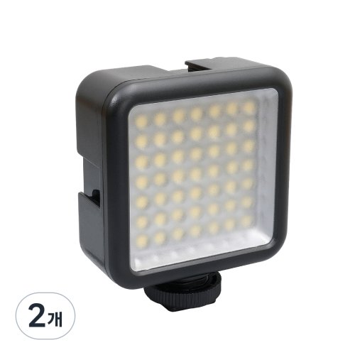 본젠 포터블 개인방송 촬영 미니 LED 라이트, KL-149, 2개